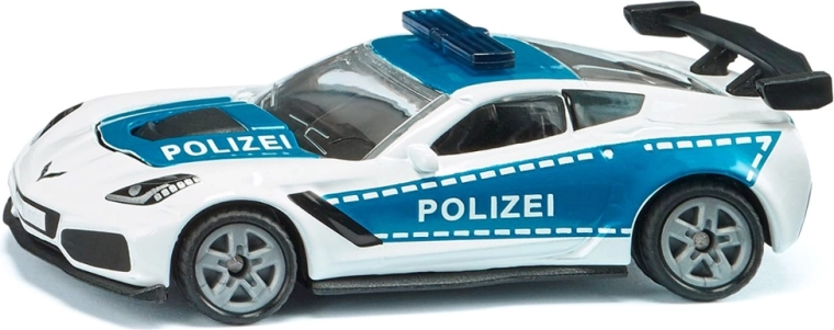 Siku Polizeiwagen Chevrolet Corvette ZR1