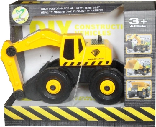 Baumaschine – Schraubbarer Bagger für Kinder