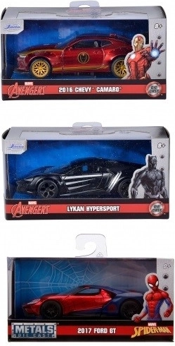 Jada Marvel Fahrzeuge 1/32 Mix