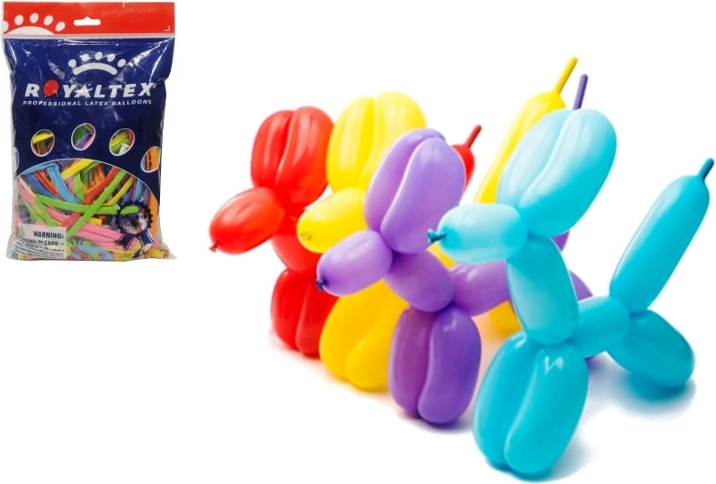 Modellierballons – Set mit 100 Stück