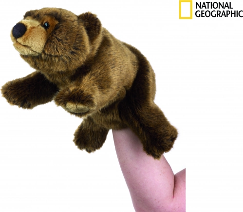 National Geographic Handpuppe Grizzlybär