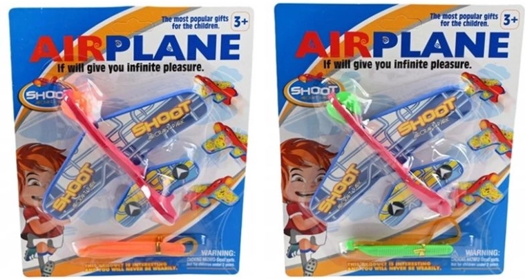 Schaumflugzeug mit Abschussvorrichtung