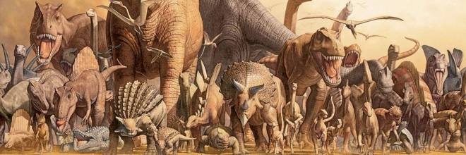 Panoramapuzzle Dinosaurier 1000 Teile