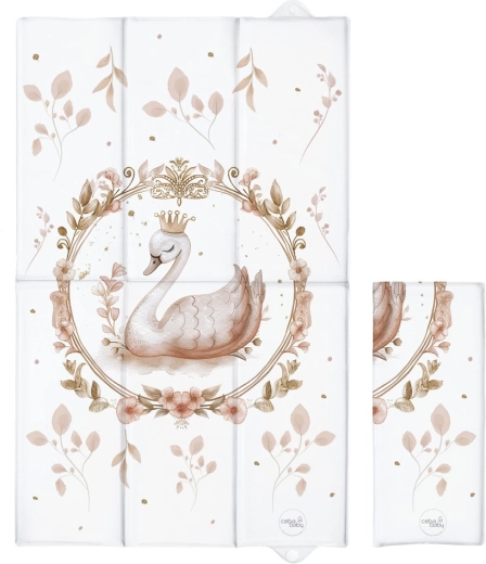 Ceba Baby Reise-Wickelunterlage Basic Glamour Style 80 × 50 cm