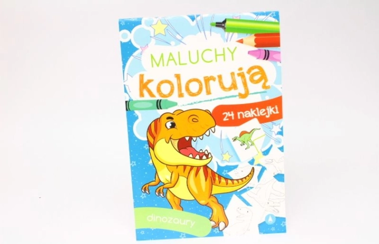 Kleine Kinder malen: Dinosaurier