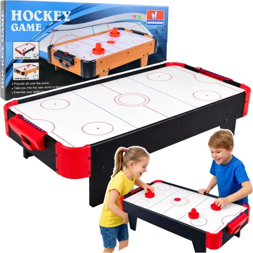 Mini-Tisch-Airhockey für Kinder – schwarz