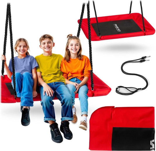 Rechteckige Nestschaukel NEO-SPORT Swingo 110 × 70 cm