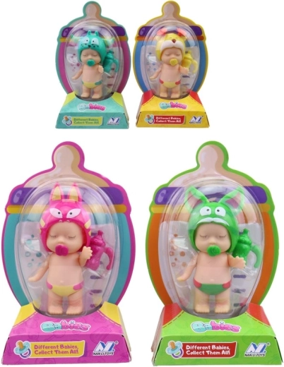 Mini-Puppe 9 cm – niedliches Sammlerspielzeug für Kinder