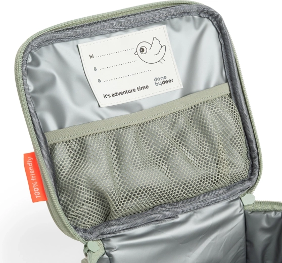 Done by Deer kleine isolierte Lunch-Tasche Tiny trails, grün, 2,8 l