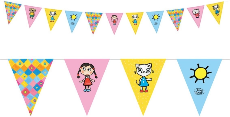 Papiergirlande KICIA KOCIA 2,5 m