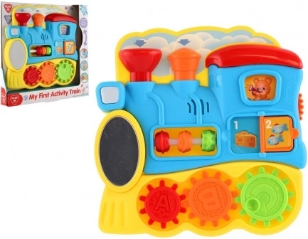 Lernzug mit Aktivitäten für die Kleinsten mit Licht und Geräuschen