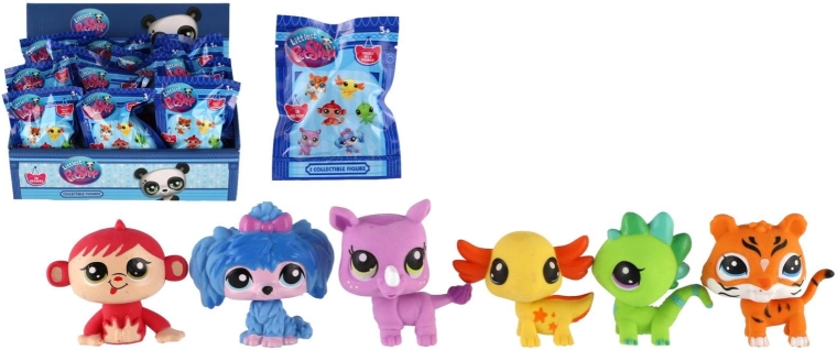 Littlest Pet Shop Radiergummi in Tierform mit Überraschung – 1 Stück