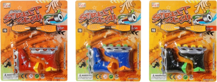 Finger-Skateboard-Set – zufällige Farbe