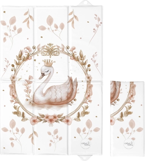 Ceba baby Reise-Wickelunterlage Basic Glamour Style 60 × 40 cm