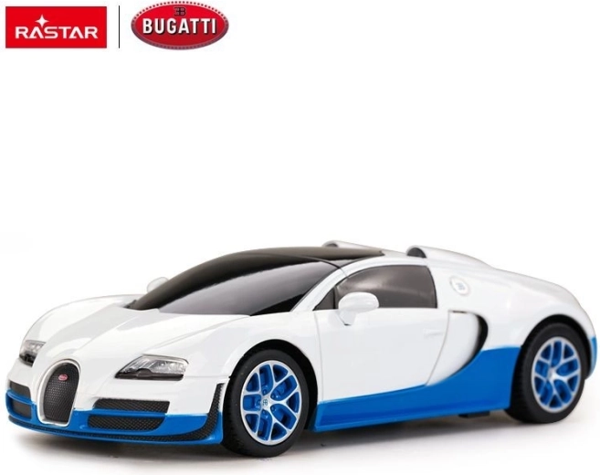 Bugatti Veyron Grand Sport ferngesteuertes Auto Rastar 1:24 weiß - 1 Stück