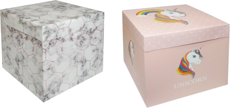 Geschenkbox mit Einhorn