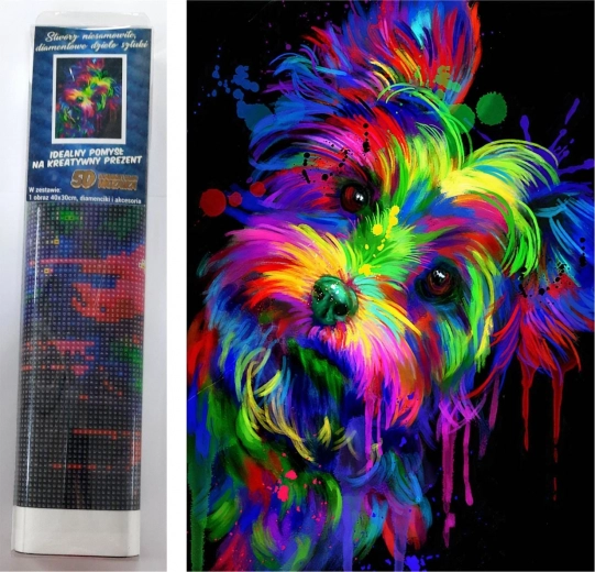 Norimpex Diamantmalerei Yorkshire Terrier 30x40 cm