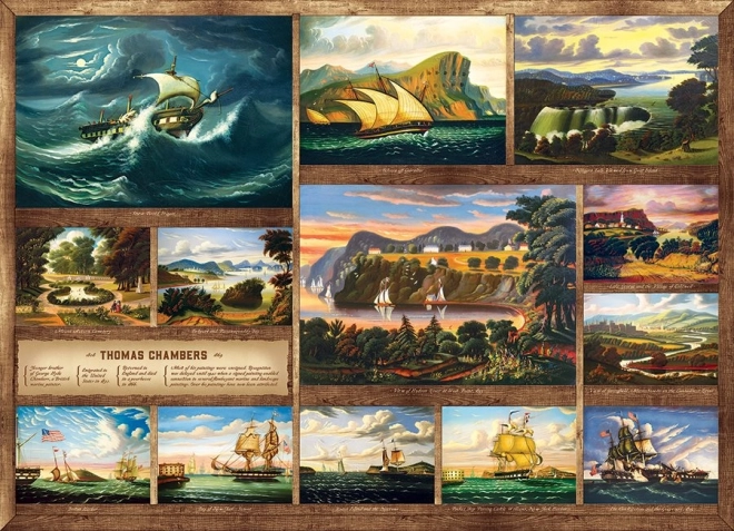 Puzzle COBBLE HILL Thomas Chambers 1000 Teile