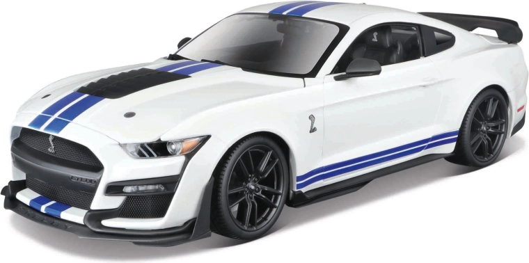 Maisto 2020 Ford Mustang Shelby GT500 weißes Modell 1:18