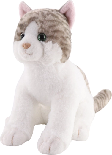 Plüschkatze sitzend 25 cm