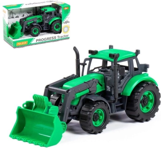 Progress-Traktor mit Schwungradantrieb