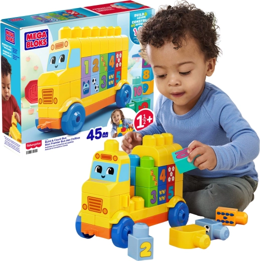 Mega Bloks Bus Bauen und Zählen