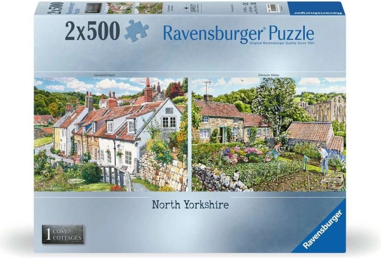 Ravensburger Puzzle Cosy Cottages Nr. 1: Nord-Yorkshire 2×500 Teile