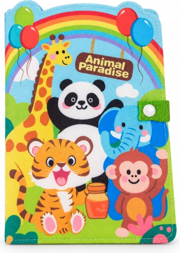 Chipolino textile Lernbuch Zoo