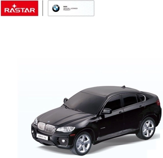 Rastar BMW X6 RC-Auto mit Fernsteuerung 1:24 schwarz