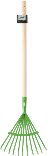 Kinder-Laubrechen 70 × 24 cm grün Kleiner Gärtner