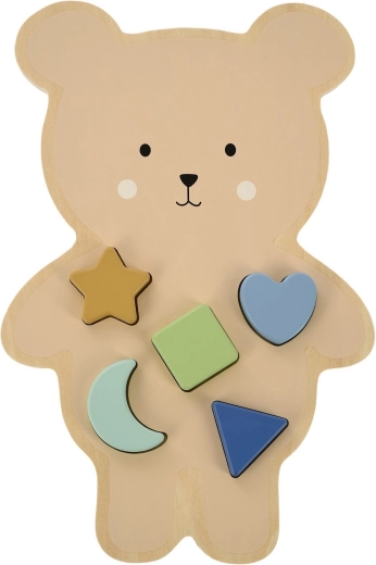 Jabadabado Holz-Steckpuzzle Bär