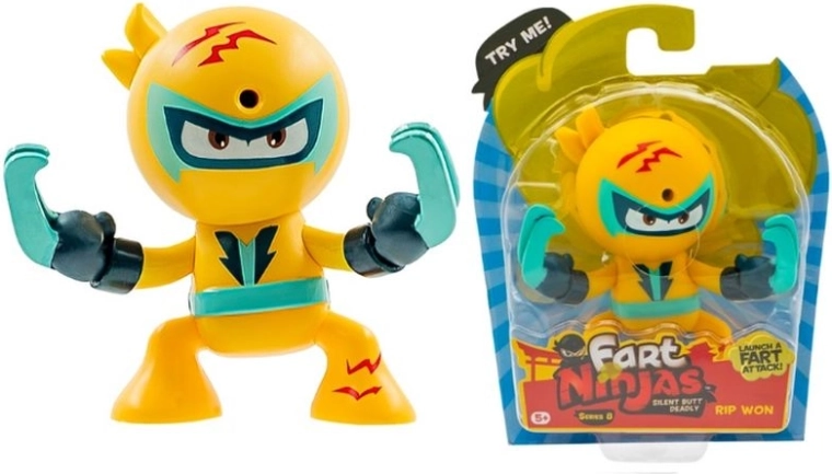 Fart Ninjas Figur mit Sound Rip Won