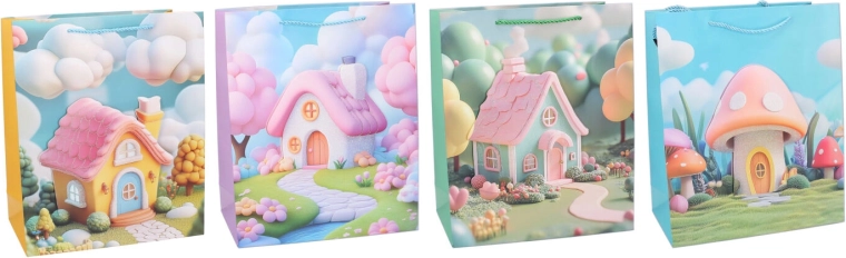 Geschenktasche Kinder M 26 × 32 × 10 cm