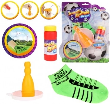 Unglaublicher Bubble-Fußball mit Zubehör-Set