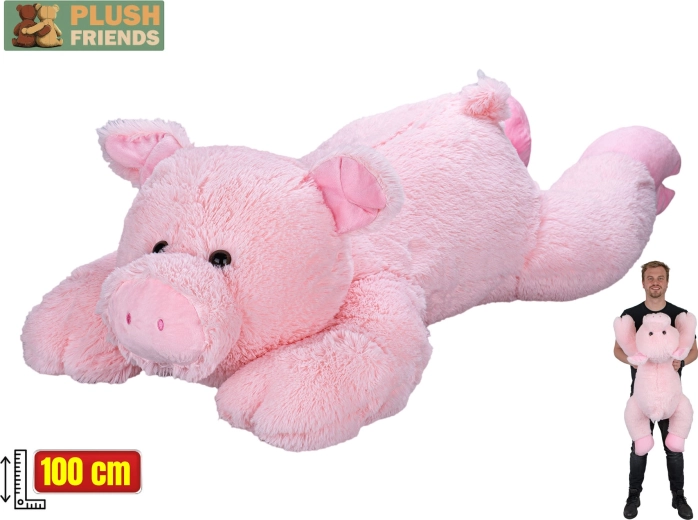 Plüschschwein 100 cm – Plush Friends