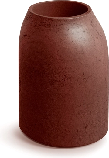 Blumentopf Epocco Bold 48 cm rotbraun, matt frostbeständiges PE