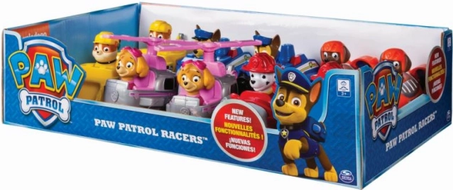 Paw Patrol Rettungsfahrzeuge mit Figuren