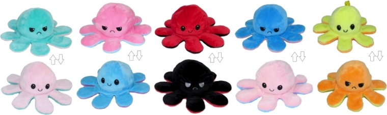 Plüschspielzeug Oktopus