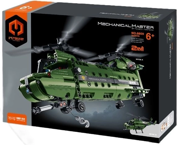 IM.MASTER Militärhubschrauber 2-in-1 (393 Teile) - 1 Stück