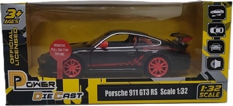 MSZ Modell Porsche 911 GT3 RS mit Licht- und Soundeffekten, grau