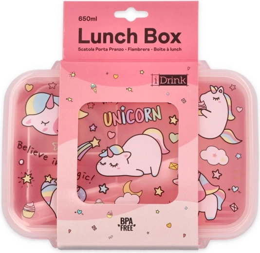 Lunchbox mit Einhörnern iTotal 650 ml - 1 Stück