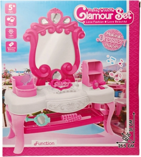 Kindertoilette mit Zubehör und Spiegel