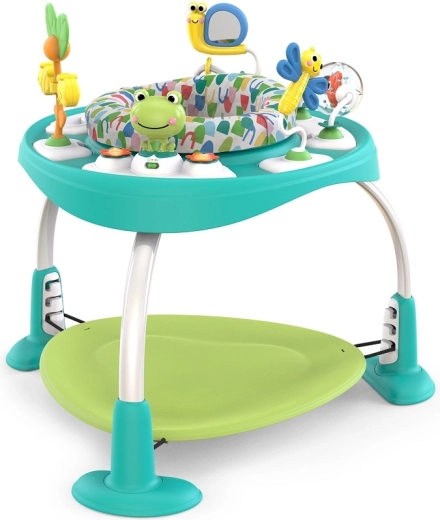 Bright Starts Aktivitätszentrum 2-in-1 Bounce Bounce Baby, ab 6 Monaten, bis 11 kg