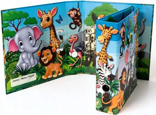 Design-Hebelordner A4 7,5 cm ZOO