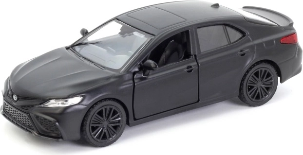 Metallmodellauto RMZ City Toyota Camry 2022 1:39 matt schwarz mit Pull-Back-Antrieb