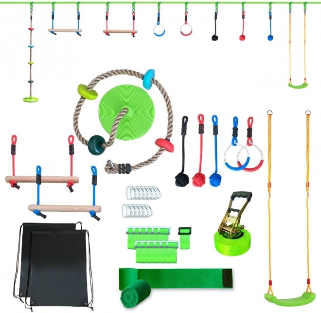 Kinder Hindernisstrecke Ninja