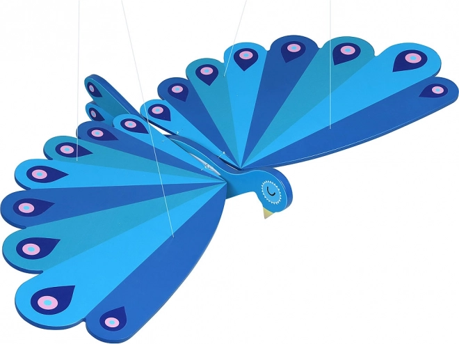 Fliegender Holzpfau VILAC – Hängedekoration