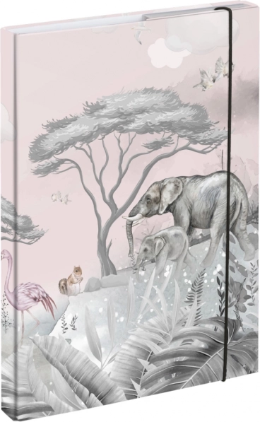 Mappen für Schulhefte A4 Safari