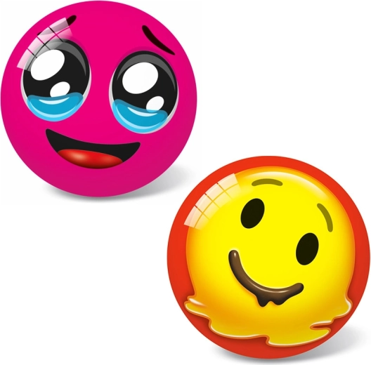 Ball mit Emoji-Gesicht 11 cm