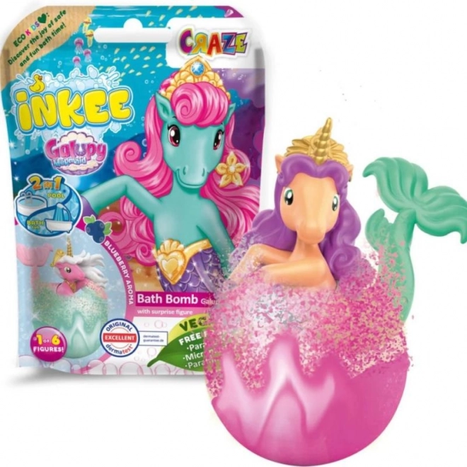 Inkee Badebombe mit Überraschung Galupy